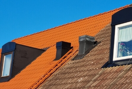Tvättad tak. skillnad på utseende