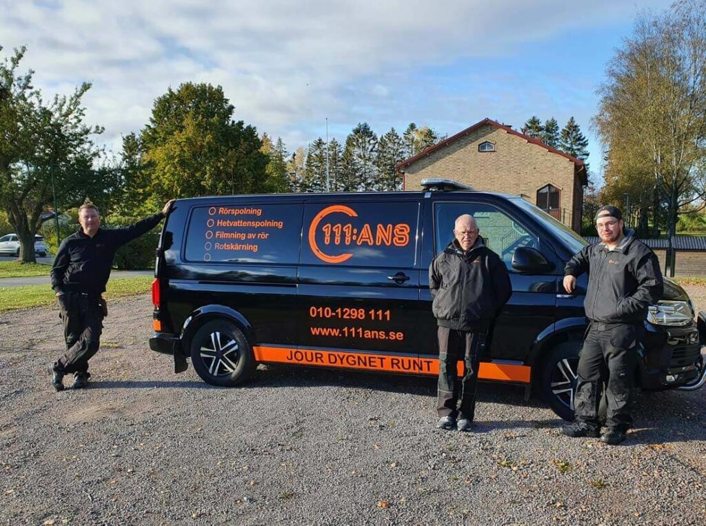 Vi har jour tjänst i Katrineholm med vår Spolbil vid akut översvämmning